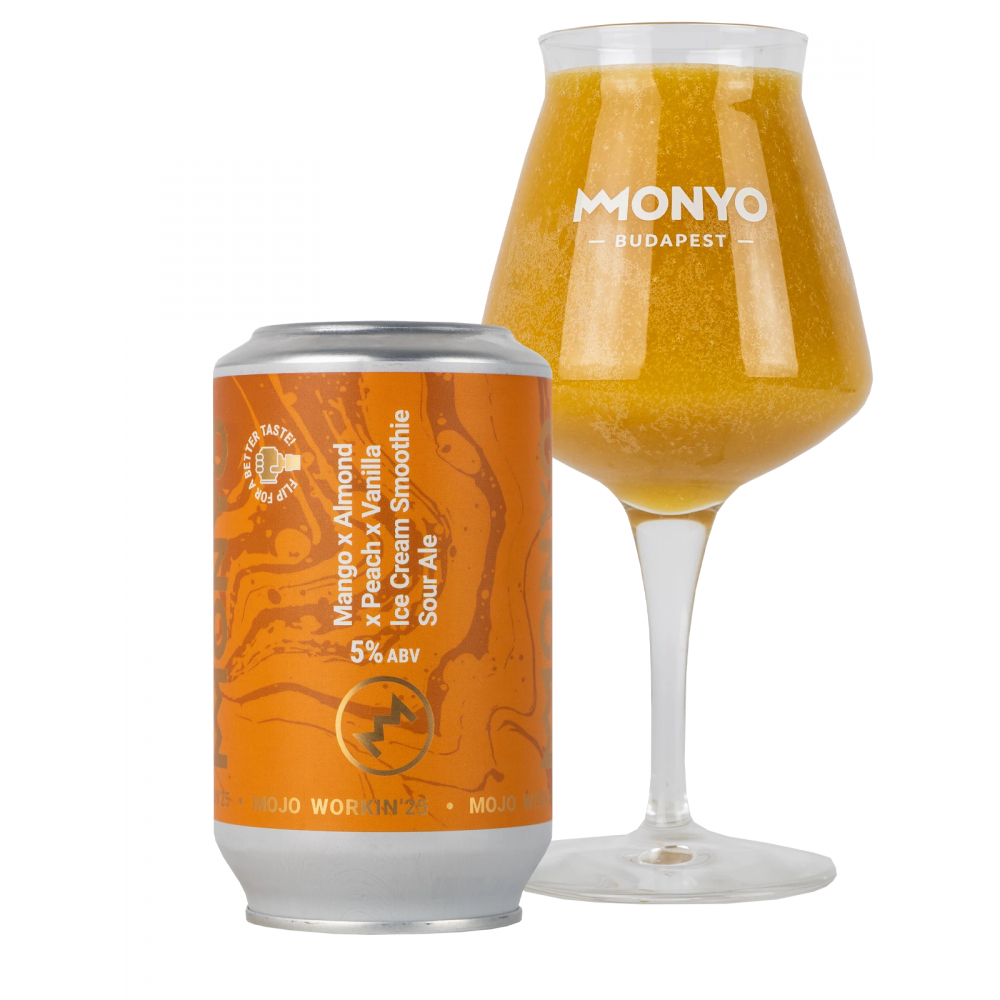 MOJO WORKIN'25: Mango x Almond x Peach x Vanilla Ice Cream Smoothie Sour Ale